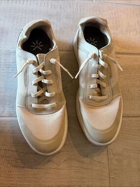 Men's Tropicfeel Dune Trainers Casual Lace-Up Sneakers in Cream